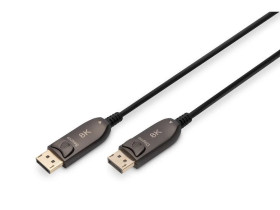 Kabel optyczny (światłowodowy, odporny na zakłócenia elektromagnetyczne) DisplayPort ver. 2.0 8K DPO30 15m