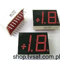 MAN6730 LED 7-SEGMENT Red THT IIIVTHREE