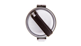 Przełącznik 2 Położeniowy Pokrętło 22Mm Czarny 1Z Bez Samopowrotu 023730