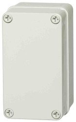 Obudowa ABS szerokość zew. 80 mm długość zew. 140 mm wys. zew. 85 mm Fibox IP67 Szary