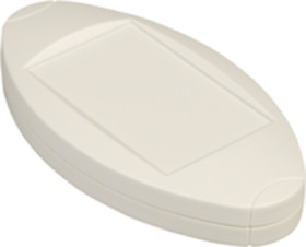 ABS enclosure, (L x W x H) 96 x 51 x 17 mm, white, OVO-2.7