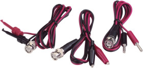 Zestaw przewodów pomiarowych BNC VOLTCRAFT 0.80 m 108536