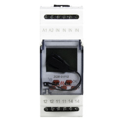 PROGRAMATOR CZASOWY ASTRONOMIC ZNY Z PAMIĘCIĄ ZEWNĘTRZNĄ 24-250 V AC 30-300 V DC TYP: ZCM-31P/U EXTA