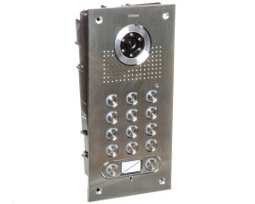 Stacja bramowa wtynkowa z szyfratorem dwuabonentowa 12V DC KK-08