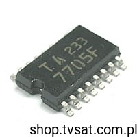 TA7705F Amplifier for Tape Equalizer SMD-SO16 TOSHIBA BULK