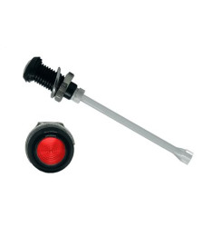 Światłowód do LED, sztywny, Pionowy, dł. 35.7mm, Bivar