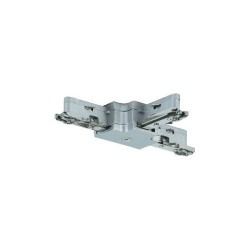Paulmann 97656 URail T-Connector Chrome Matt High Voltage Mounting Rail