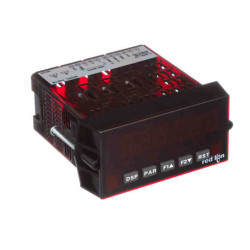 Licznik sekund 85 250 V AC Resetowanie Automatyczne, ręczne Red Lion LED 6-cyfrowy Programator czasowy