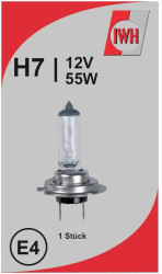 IWH 011842 Żarówki halogenowe H7 55 W 12 V