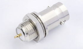 Złącze koncentryczne Montaż na panelu Żeńskie, męskie 75Ω typ złącza Złącze BNC 6GHz Lutowane