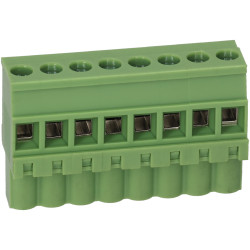 TruConnect 215366 5.08mm Female Pluggable Vertical 8 Way Terminal Block