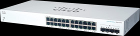 CBS220-24T-4X-EU Switch, 28-Port, Gigabit Ethernet, SFP