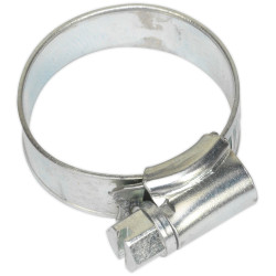 Sealey SHC1A Hose Clip Zinc Plated &#xD8;19-29mm Pack of 20
