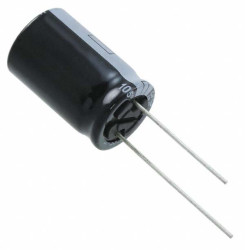 Kondensator 10000μF 6.3V dc Radialny, Otwór przelotowy Panasonic roztaw: 7.5mm 16 (Dia.) x 25mm