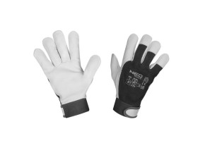 Rękawice robocze 2122X skóra kozia rzep rozmiar 9" CE 97-655-9 TOPEX