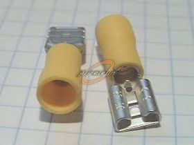 KONEKTOR GNIAZDO 6.3/08/6mm2 IZOLOWANE