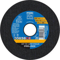 PFERD 61730100 PSF Cutting Disc 115 mm 25 pcs for steel/Inox