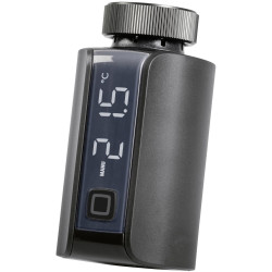 Homematic IP 158419A0 Evo Thermostatic Valve Award-Winning Anthracite Design