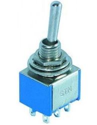 PRZEŁĄCZNIK DŹWIGIENKOWY MTS202 3A/250V PODWÓJNY ON-ON (PRZEL010)