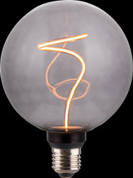 ELED100187 LED filament lamp E27, 4.9 W, 100 lm, 1800 K, dimmable