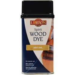 Liberon 014425 Spirit Wood Dye Light Oak 250ml