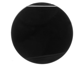 R.1/R.3 Płytka czołowa gniazda z/u i pokrywą czarny połysk 3965832045