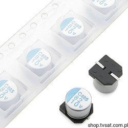 APXC100ARA820MF60 82uF 10V Polymer Cap SMD-6.3X6 NIPPONCHEM