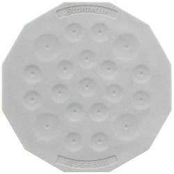 CONTA-CLIP 28864.6 Przepust kablowy KES-E-R 50/20 B GR, (D x S x W) 57.96 x 57.96 x 12 mm, termoplastyczny elastomer, 1