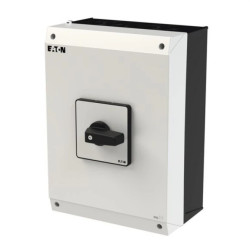 Rozłącznik ZAŁ-WYŁ, 3 bieg.+1NO+1NC, 80A, w obudowie IP65, pokrętło czarne bez możliwości blokady P3-80/I5/HI11 EP-400980