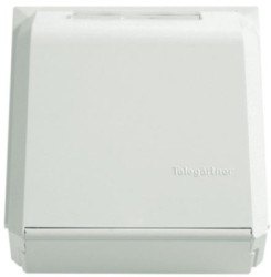 Cover cap, white, for OAD/K, 100022441