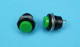 PBS-507BG 3A/250V GREEN PRZYCISK ZWIERNY