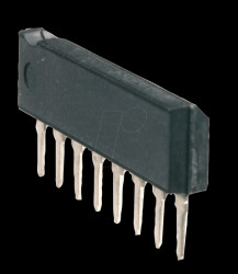 M5230L Voltage regulator, adjustable, 3 ... 30 V, SIL-8