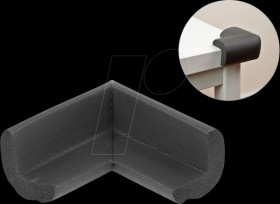 18398 Foam Edge Protection self-adhesive 70 x 67 x 35 mm black