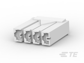 Obudowa do konektorów zaciskanych Gniazdo 4-pinowe Naturalny