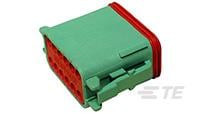 Złącze samochodowe 12-pinowe TE Connectivity 2-rzędowe Gniazdo 13A DT Montaż na kablu Przewód Obudowa do zacisków