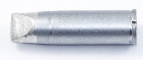 Soldering tip, chisel shaped, Ø 13 mm, (T x L x W) 2.5 x 44 x 12.2 mm, 0242CDLF100/SB