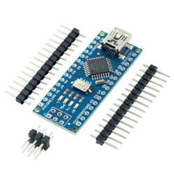 Nano V3.0 z USB mini zgodny z Arduino® nielutowany