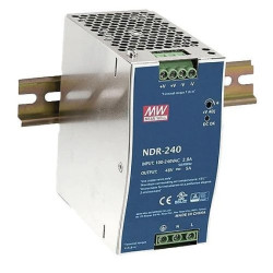 Zasilacz impulsowy 90-264V AC/ 10A 24V DC 240W DIN NDR-240-24