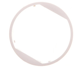 CELIANE Plakietka pierścień biały 068000