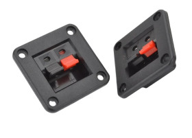 TERMINAL GNIAZDO GLOŚNIKOWY ZACISKI PODWÓJNE