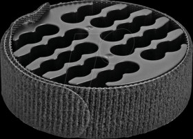 66057 Cable Organizer with hook-and-loop cable tie black