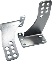 Uchwyty MOD.100/12/16 na słupek do napędów z otworami 12mm: CAME, ROGER, FAAC, Genius, DTM, Proxima, Hato, Tousek itd.