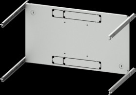 Mounting plate, metal, (L x W x H x D) 600 x 600 x 300 x 400 mm, for 3KL-, 3KA713, 3- or 4 pole, 8PQ6000-2BA58
