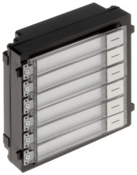 Moduł wizytownika 6-przyciskowego DS-KD-KK