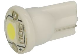 Żarówka; LED; W443S4C1A; T10; biały; zimna biała; 22lm; Światłość: 8500mcd; 20mA; 12÷14V; DC; 0,24W; 120°; 11,5x18mm; OptoSupply