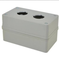 Kaseta sterownicza 1-otworowa 30mm IP67 KP2 NEF30 szara W0-KASETA KP2AF SZARA