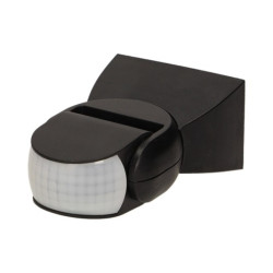 Czujnik ruchu czarny CR-236/B 180st IP65 ORNO