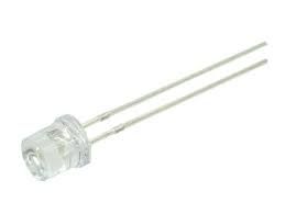 Dioda LED 5mm. Biała zimna FYL-5042BUBC