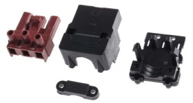 Złącze wtykowe do druku Czarny, brązowy 3-żyłowe, Wkręcane, 400 V Montaż na kablu