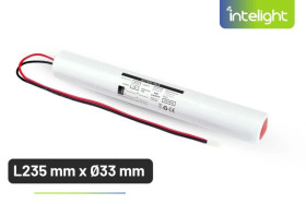 Pakiet akumulatorów NiCd 4 x D 4000mAh 4,8V HT-L / do PRIMUS TEC 6-58 3h/ PRIMUS LED 3h/B - L235 x Ø33 / 40162